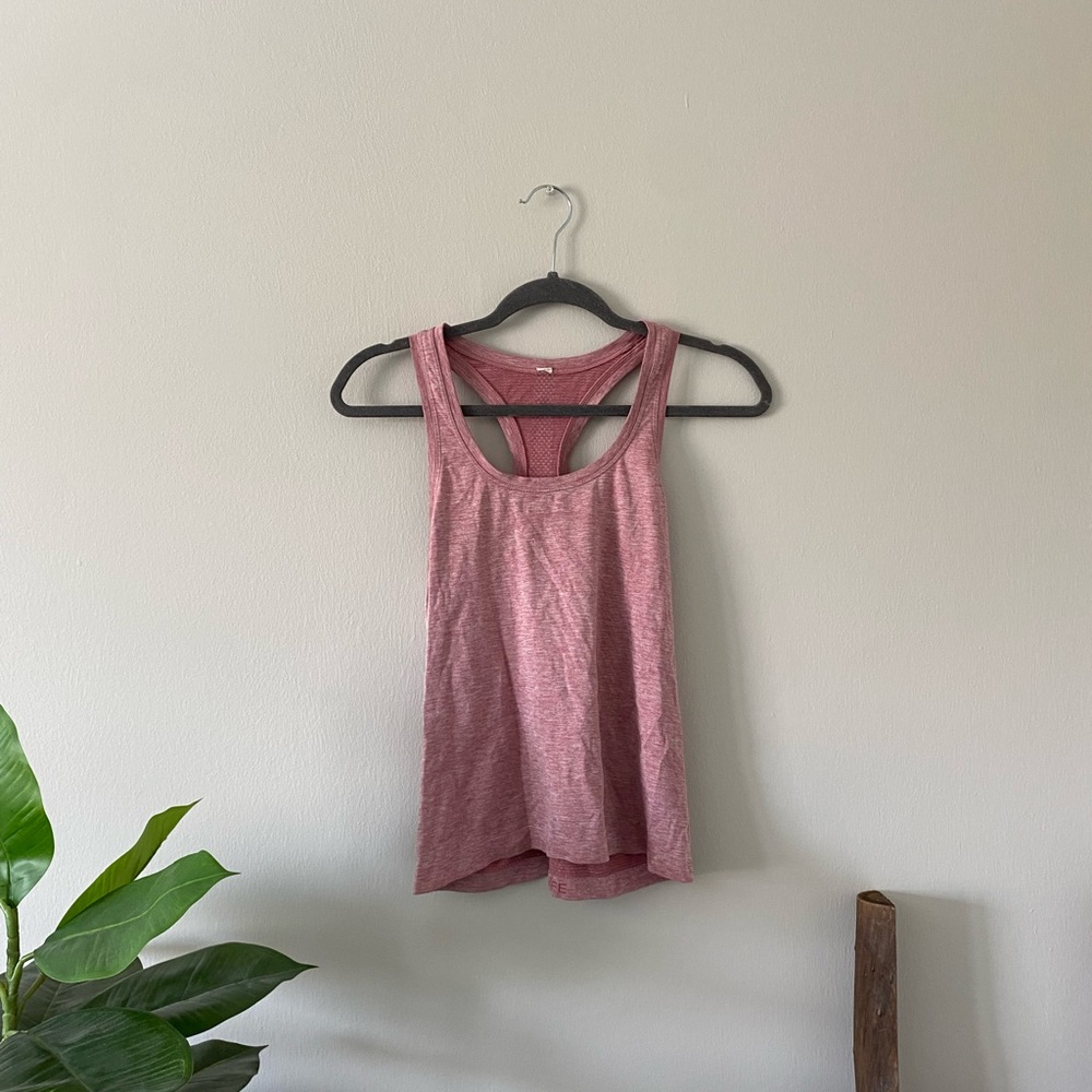 lululemon athletica Pink Tank Top
